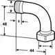 Heizkörperanschlussbogen mit einem R 3/8 Zoll Gewinde und M22 x 1,5 Anschluss. Produkt von IMI Hydronic Engineering, geeignet für Heizsysteme.